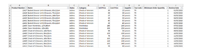 Building a Review Schedule (20 Mins) 