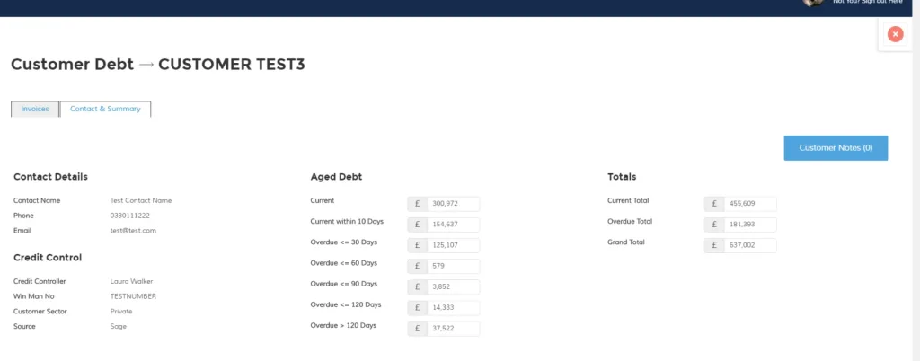 Credit Control Software