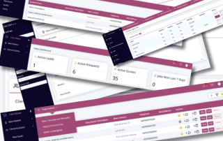 Collage of CORE Screen Shots